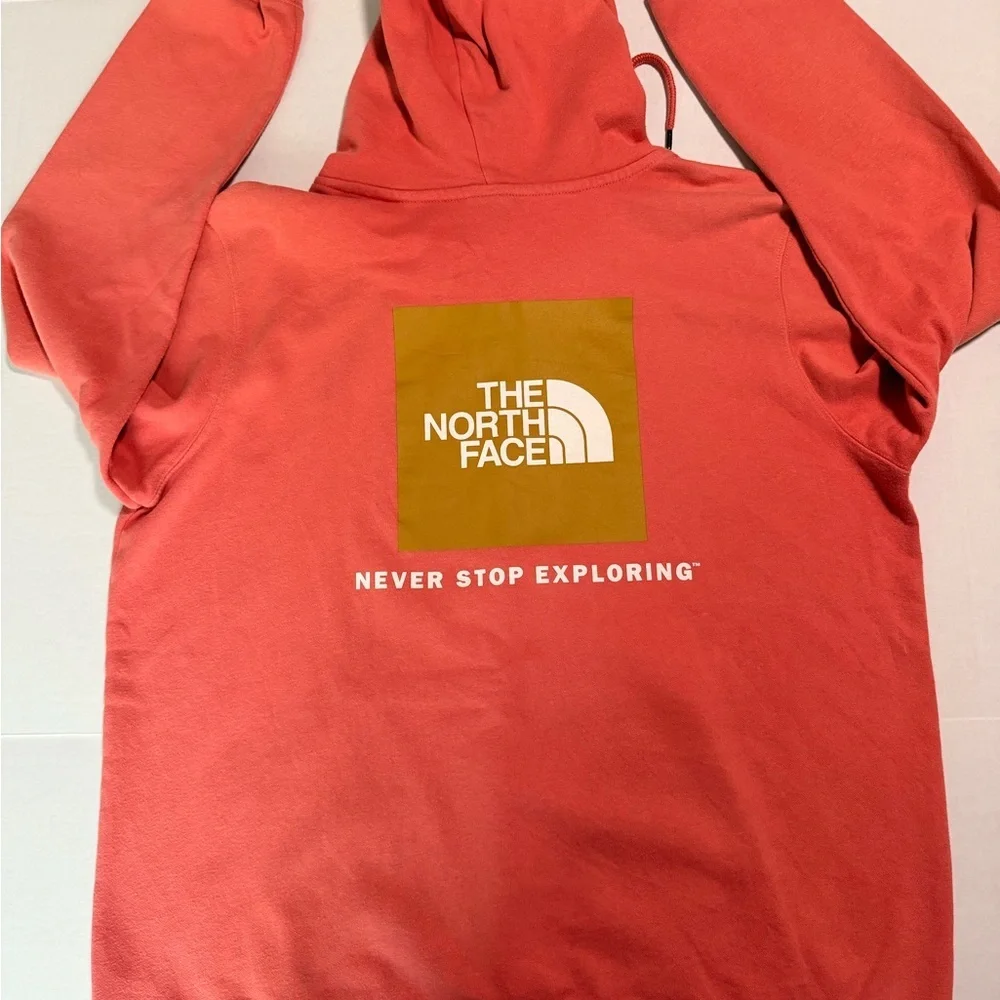 The North Face Men’s Coral Red Crewneck Hoodie